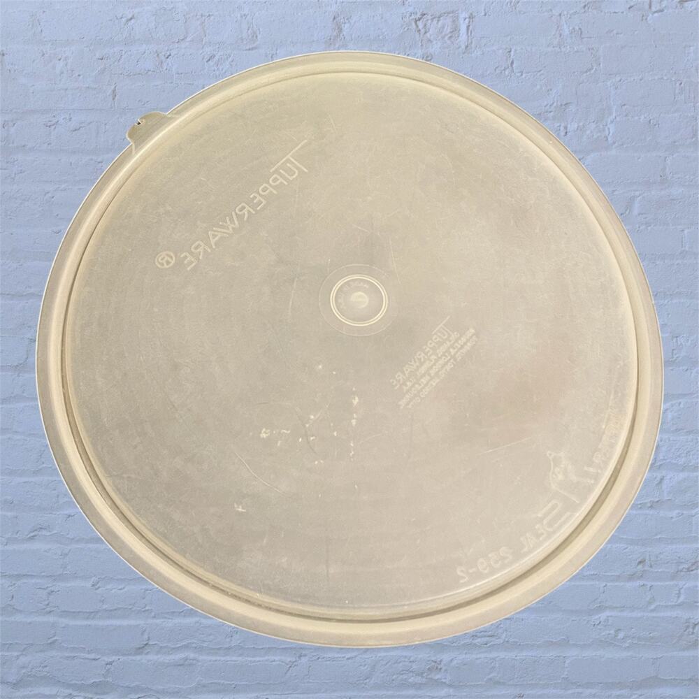 Tupperware Replacement Lid Seal 259 1203-W Sheer Round 9 Inch For 9 Qt Bowl USA